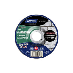 Norton - Disque matériaux bleu 125