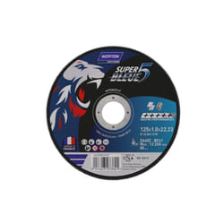 Meule à tronçonner Super Bleue 5 - Ø 125 mm - Épaisseur 1 mm - NORTON