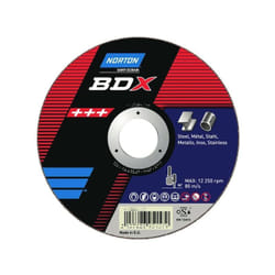 Meule à tronçonner BDX - Ø 125 mm - Épaisseur 1.6 mm - NORTON