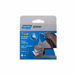 Triangle perforé expert 6 trous 95 gr. 40 pack x5 CARACTERISTIQUESOpérateur économique responsable : SAINT GOBAIN ABRASIFS Ru ...