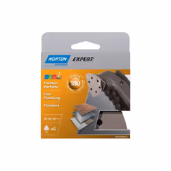 Papier abrasif Norton EXPERT - 95 x 95 x 95 mm - Grain 180 - Extra fin Ce papier abrasif Norton EXPERT est idéal pour le ponç ...