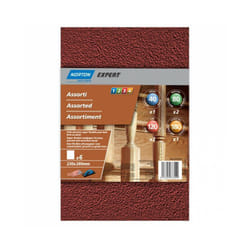 Assortiment de 6 feuilles abrasives super flexible pour bois 230x280mm Norton