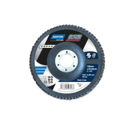 Norton - Disque à lamelles super bleue duo - ø 125 mm - Grain 60