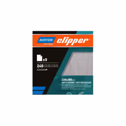 Le produit 5 FEUILLES TISSUS ABRASIF NORTON SUPER FLEXIBLE 230X2 - 66261118246 est idéal pour les professionnels du bâtiment  ...