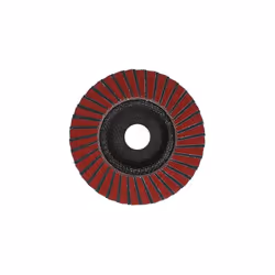 Le Disque à lamelles 125 mm, Grain 80 de Norton est l'outil idéal pour la préparation des surfaces en métal. Ce disque à lame ...