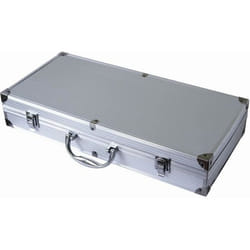 Ensemble ustensiles - PRADEL EXCELLENCE - Valise barbecue - 16 pièces - Acier inoxydable