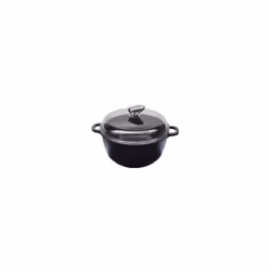 Pradel Excellence 52399M, 4,2 L, Rond, Noir, Aluminium, Vitrocéramique, Verre