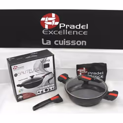 Sauteuse 24 cm façon pierre tous feux + Induction - Pradel Excellence - Volna