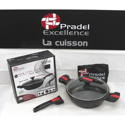 Sauteuse 24 cm façon pierre tous feux + Induction - Pradel Excellence - Volna