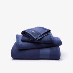 Lacoste L Lecroco, 70 x 140 cm, Coton, Violet, 1 pièce(s)