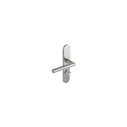 Assa Abloy - Ensemble de poignées de porte linox 493/6327 bezault Argent Brossé Condamnation sans voyant