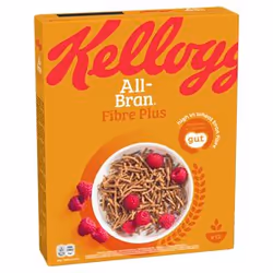 Kellogg Company All-Bran Fibre Plus 500 g, Flocons de blé, 500 g, Naturel