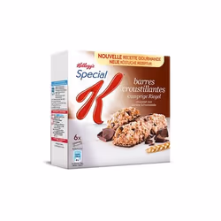 Kellogg Company Special K Choco, Chocolat, 21,5 g, Chocolat, Riz, Blé, Vitamine B1, Vitamine B12, Vitamine B2, Vitamine B6, 3 ...