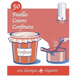 Cellophane couvre confiture - Vendu par 50
