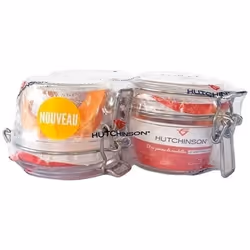 HUTCHINSON Lot de 4 Terrines à conserves - 125 g