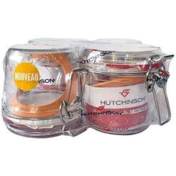 HUTCHINSON Lot de 4 Terrines à conserves - 350 g