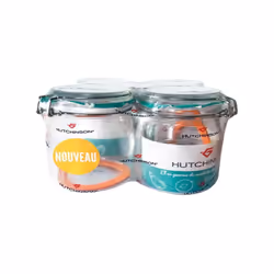 Existe en plusieurs tailles Lot 4 bocaux 0.75 L - Ce format sera idéal pour préparer vos conserves préférées ! - Que ce soit ...