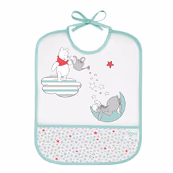 Tigex Bavoir imperméable PEVA Winnie The Pooh, Blanc, 1 pièce(s)
