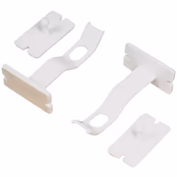 Tigex 2 Bloques Portes Et Tiroirs Double Sécurité, Verrou à ressort pour enfants, 2 pièce(s), Blanc, Tiroir, 37 g