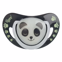 Tigex 80602839, Tétine pour bébé pour la nuit, Orthodontique, Silicone, Garçon/Fille