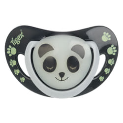Tigex 80602839 tétine pour bébé Tétine pour bébé pour la nuit Orthodontique Silicone Noir