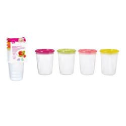 Tigex Set 4 Pots de conservation aliments "Bébé Gourmet"