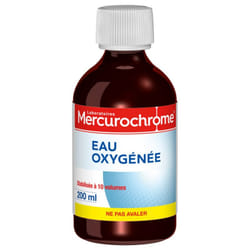 Mercurochrome Eau Oxygénée 10 Volumes 200 ml
