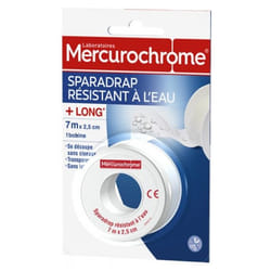 Mercurochrome Sparadrap Résistant à l'Eau 7 m