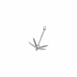 Cordages et amarres Ancres Plastimo Folding Grapnel With Straight Flukes 0.7