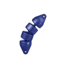 Plastimo - Pare-battage articulé pour semi-rigide bleu - longueur 48 cm x 12 cm de diam