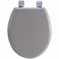 Abattant de toilette uni Taupe en bois compressé HDF. Apportez une touche de design à vos toilettes grâce à cet élégant siège ...