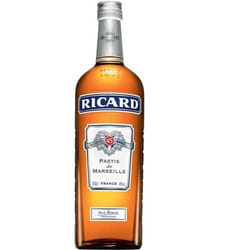 Ricard Pastis de Marseille liqueur 1 L A base d’herbe