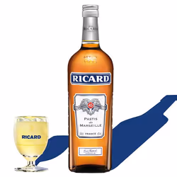 Ricard Pastis de Marseille liqueur 1 L A base d’herbe