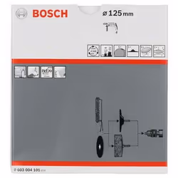 Bosch 0 603 004 101 fourniture de polissage d'outil rotatif Régler