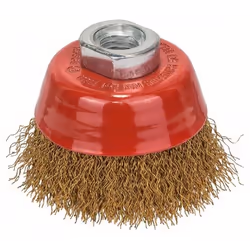 Bosch 1 608 614 020, Brosse coupe, Métal, Métal non Ferreux, Toutes marques, 7 cm, GGS 6 S Professional, Rouge, Argent