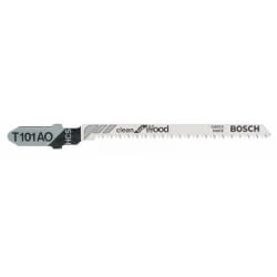 Bosch Lames de scie sauteuse T 101 AO Clean for Wood