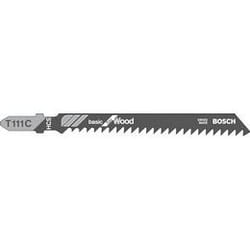 Bosch Lames de scie sauteuse T 111 C Basic for Wood