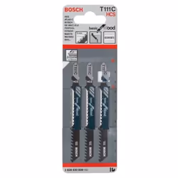 Bosch Lames de scie sauteuse T 111 C Basic for Wood