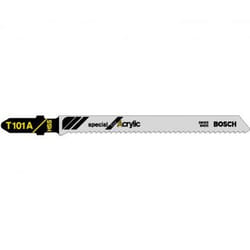 Lames pour scie sauteuse Bosch T 101 A; 5 unités