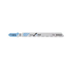 Bosch 2 608 631 012 Lame de scie sauteuse, à chantourner et sabre Lames de scie sauteuse Acier rapide 5 pièce(s)