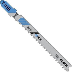 Lame de scie sauteuse T118 B Basic for Metal 5 pièces - BOSCH - 2608631014