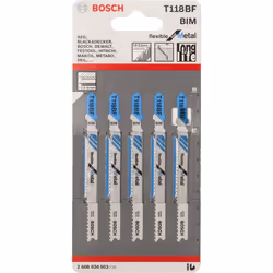 Bosch 2608634503 Lames de scie sauteuse Bimétal 5 pièce(s)