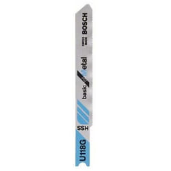 Bosch 2 608 631 770 Lame de scie sauteuse, à chantourner et sabre Lames de scie sauteuse Acier rapide 3 pièce(s)
