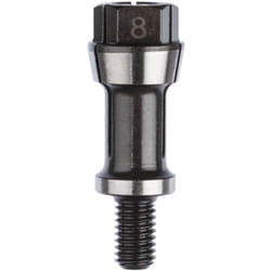 Bosch - Pince de serrage avec écrou de serrage 8 mm, pour meuleuses droites ggs 16 - 1608570041