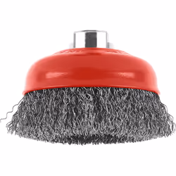 Bosch Brosses boisseaux à fils ondulés Clean for Metal, 10 cm