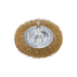 Bosch Brosses circulaires à fils d’acier ondulés laitonnés, 7,5 cm, 2 mm