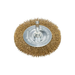 Bosch Brosses circulaires à fils d’acier ondulés laitonnés