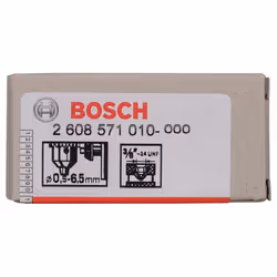 Bosch 2 608 571 010 mandrin de perceuse Mandrin à clé 3/8"-24