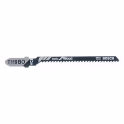 Bosch Lames de scie sauteuse T 119 BO Basic for Wood