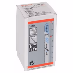 Bosch 2 608 634 774 Lame de scie sauteuse, à chantourner et sabre Lames de scie sauteuse Bimétal 100 pièce(s)